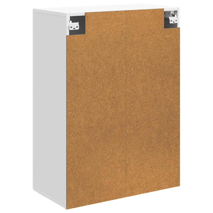 Dulap montat pe perete Alb foarte lucios 66 x 34,5 x 90 cm - WALTI WALTI