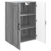 Dulap montat pe perete Sonoma gri 66 x 34,5 x 90 cm - WALTI WALTI