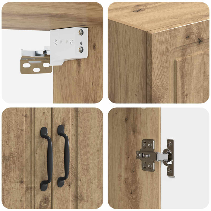 Dulap montat pe perete 66 x 34,5 x 90 cm Lemn prelucrat WALTI