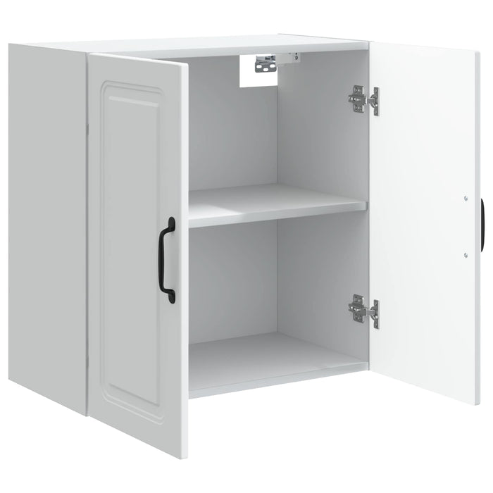 Dulap montat pe perete Alb 59 x 31 x 60 cm Lemn prelucrat - WALTI WALTI