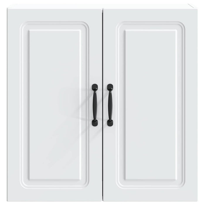 Dulap montat pe perete Alb 59 x 31 x 60 cm Lemn prelucrat - WALTI WALTI