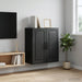 Dulap montat pe perete Negru 59 x 31 x 60 cm Lemn prelucrat - WALTI WALTI