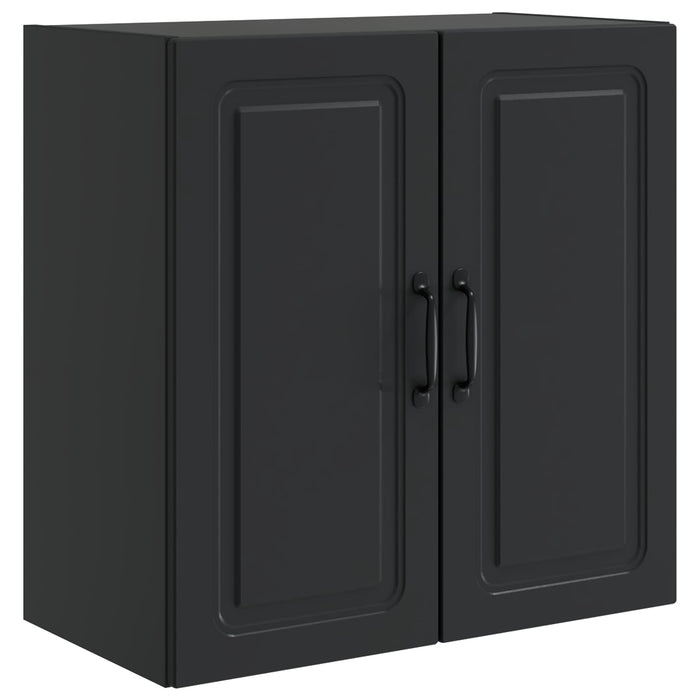 Dulap montat pe perete Negru 59 x 31 x 60 cm Lemn prelucrat WALTI