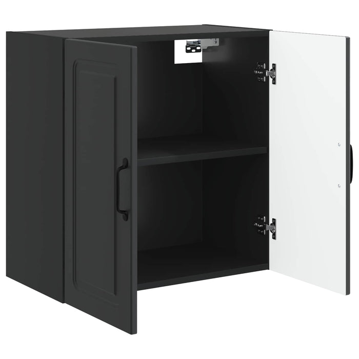 Dulap montat pe perete Negru 59 x 31 x 60 cm Lemn prelucrat WALTI