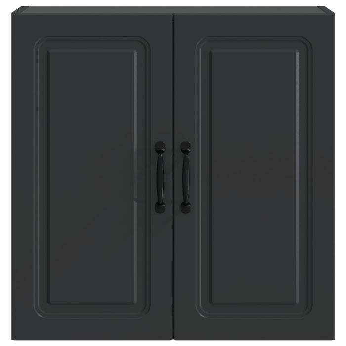 Dulap montat pe perete Negru 59 x 31 x 60 cm Lemn prelucrat WALTI