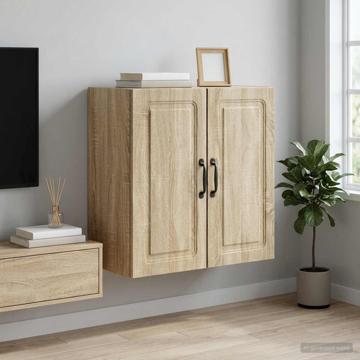 Dulap montat pe perete Stejar Sonoma 59 x 31 x 60 cm - WALTI WALTI