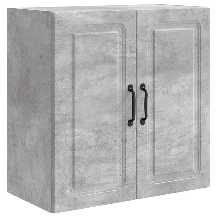 Dulap montat pe perete Gri Beton 59 x 31 x 60 cm Lemn prelucrat - WALTI WALTI