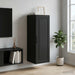 Dulap montat pe perete Negru 33 x 34,5 x 90 cm Lemn prelucrat - WALTI WALTI