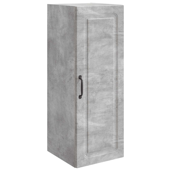 Dulap montat pe perete Gri Beton 33 x 34,5 x 90 cm - WALTI WALTI