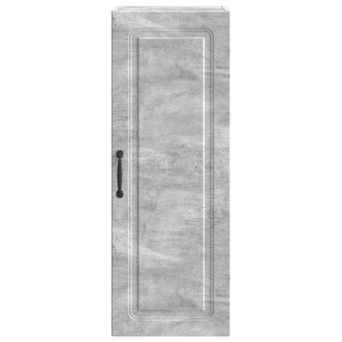 Dulap montat pe perete Gri Beton 33 x 34,5 x 90 cm - WALTI WALTI
