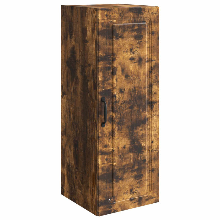Dulap montat pe perete Stejar fumuriu 33 x 34,5 x 90 cm - WALTI WALTI