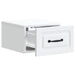 Dulap de noapte suspendat Alb 34,5 x 33 x 20 cm Lemn prelucrat - WALTI WALTI