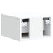Dulap de noapte suspendat Alb 34,5 x 33 x 20 cm Lemn prelucrat - WALTI WALTI