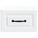 Dulap de noapte suspendat Alb 34,5 x 33 x 20 cm Lemn prelucrat - WALTI WALTI