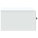 Dulap de noapte suspendat Alb 34,5 x 33 x 20 cm Lemn prelucrat - WALTI WALTI