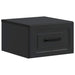 Dulap de noapte suspendat 2 pcs Negru 34,5 x 33 x 20 cm - WALTI WALTI