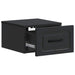 Dulap de noapte suspendat 2 pcs Negru 34,5 x 33 x 20 cm - WALTI WALTI