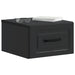 Dulap de noapte suspendat 2 pcs Negru 34,5 x 33 x 20 cm - WALTI WALTI