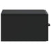 Dulap de noapte suspendat 2 pcs Negru 34,5 x 33 x 20 cm - WALTI WALTI
