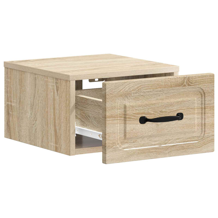 Dulap de noapte suspendat Stejar Sonoma 34,5 x 33 x 20 cm - WALTI WALTI