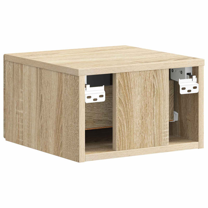 Dulap de noapte suspendat Stejar Sonoma 34,5 x 33 x 20 cm - WALTI WALTI