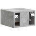 Dulap de noapte suspendat cu sertar Gri Beton 34,5 x 33 x 20 cm - WALTI WALTI