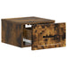 Dulap de noapte suspendat Stejar fumuriu 34,5 x 33 x 20 cm - WALTI WALTI