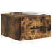 Dulap de noapte suspendat Stejar fumuriu 34,5 x 33 x 20 cm - WALTI WALTI