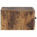Dulap de noapte suspendat Stejar fumuriu 34,5 x 33 x 20 cm - WALTI WALTI
