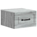 Dulap de noapte suspendat Sonoma gri 34,5 x 33 x 20 cm - WALTI WALTI