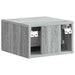 Dulap de noapte suspendat Sonoma gri 34,5 x 33 x 20 cm - WALTI WALTI