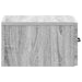 Dulap de noapte suspendat Sonoma gri 34,5 x 33 x 20 cm - WALTI WALTI