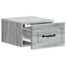 Dulap de noapte suspendat 2 pcs Sonoma gri 34,5 x 33 x 20 cm - WALTI WALTI