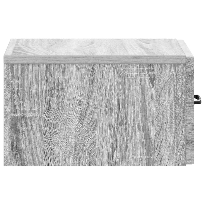 Dulap de noapte suspendat 2 pcs Sonoma gri 34,5 x 33 x 20 cm - WALTI WALTI