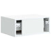 Dulap de noapte suspendat Alb 49 x 34,5 x 20 cm Lemn prelucrat - WALTI WALTI