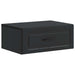 Dulap de noapte suspendat cu sertar Negru 49 x 34,5 x 20 cm - WALTI WALTI