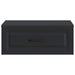 Dulap de noapte suspendat cu sertar Negru 49 x 34,5 x 20 cm - WALTI WALTI