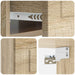 Dulap de noapte suspendat Stejar Sonoma 49 x 34,5 x 20 cm - WALTI WALTI