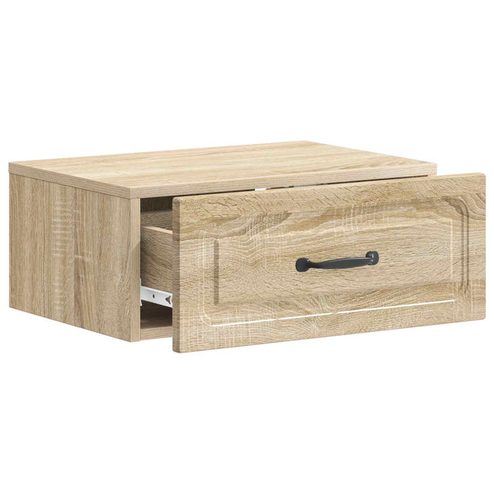 Dulap de noapte suspendat Stejar Sonoma 49 x 34,5 x 20 cm - WALTI WALTI
