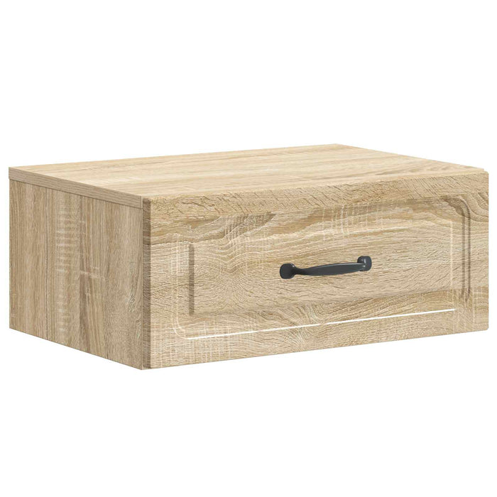 Dulap de noapte suspendat 2 pcs Stejar Sonoma 49 x 34,5 x 20 cm - WALTI WALTI