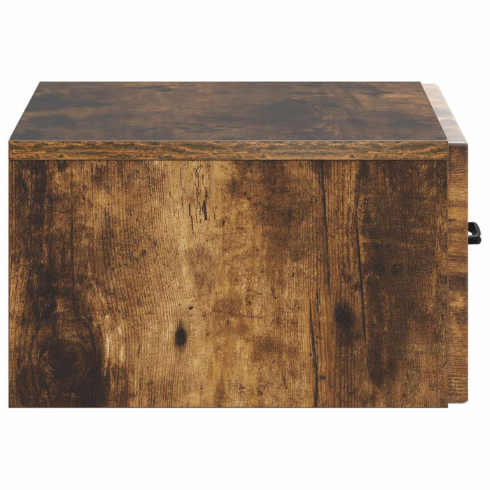 Dulap de noapte suspendat Stejar fumuriu 49 x 34,5 x 20 cm - WALTI WALTI