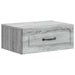 Dulap de noapte suspendat 2 pcs Sonoma gri 49 x 34,5 x 20 cm - WALTI WALTI