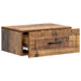 Dulap de noapte suspendat 2 pcs Lemn vechi 49 x 34,5 x 20 cm - WALTI WALTI