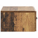 Dulap de noapte suspendat 2 pcs Lemn vechi 49 x 34,5 x 20 cm - WALTI WALTI