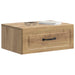 Dulap de noapte suspendat Stejar Artizanal 49 x 34,5 x 20 cm - WALTI WALTI