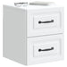 Dulap de noapte suspendat Alb 34,5 x 33 x 40 cm Lemn prelucrat - WALTI WALTI