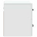 Dulap de noapte suspendat Alb 34,5 x 33 x 40 cm Lemn prelucrat - WALTI WALTI