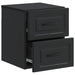 Dulap de noapte suspendat 2 pcs Negru 34,5 x 33 x 40 cm - WALTI WALTI