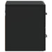 Dulap de noapte suspendat 2 pcs Negru 34,5 x 33 x 40 cm - WALTI WALTI