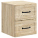 Dulap de noapte suspendat 2 pcs Stejar Sonoma 34,5 x 33 x 40 cm - WALTI WALTI